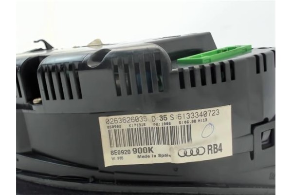 Recambio de cuadro completo para audi a4 berlina (8e) 1.9 tdi (96kw) referencia OEM IAM 8E092990E 02636260 