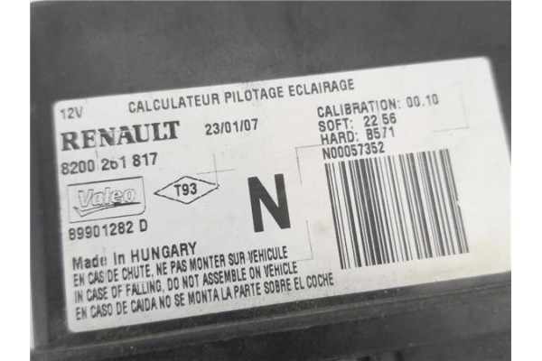 Recambio de modulo electronico para renault clio iii 1.4 16v referencia OEM IAM 8200261817 89901282D 