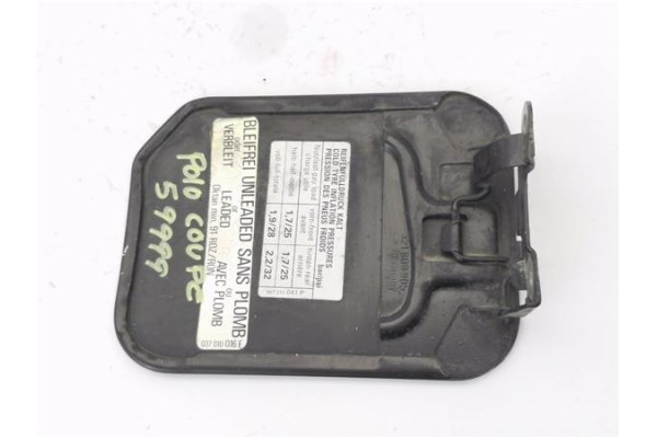 Recambio de tapa exterior combustible para volkswagen polo coupé (86c, 80) 1.0 referencia OEM IAM 037010016E 321809905 