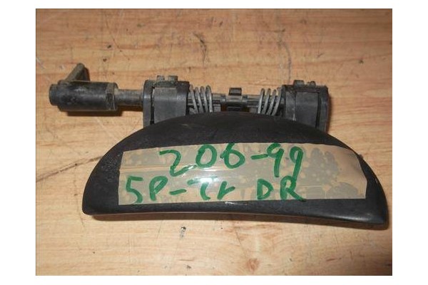Recambio de maneta exterior trasero derecha para peugeot 206 berlina (1998) 1.4 i referencia OEM IAM   