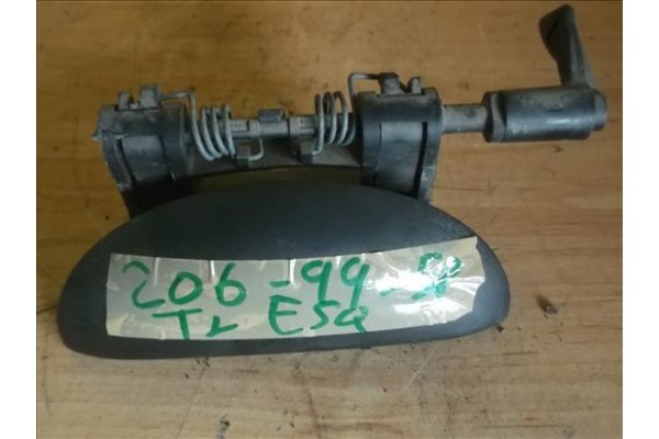 Recambio de maneta exterior trasero izquierda para peugeot 206 berlina (1998) 1.4 i referencia OEM IAM   