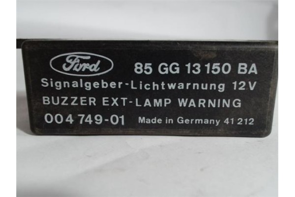 Recambio de caja reles para ford escort berlina 1.6 bravo economy referencia OEM IAM 85GG13150BA 00474901 