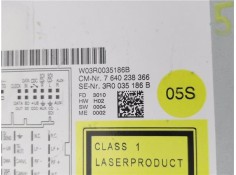 Recambio de radio / cd para seat exeo st (3r5) 2.0 reference referencia OEM IAM 3R0035186B W03R0035186B 