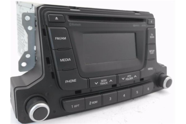 Recambio de radio / cd para hyundai i10 (ia) 1.2 black line referencia OEM IAM 96170B90504X  