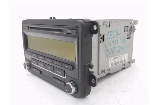 Recambio de radio / cd para seat leon (1p1) 1.4 tsi referencia OEM IAM 5P0035186 8,15764E+12 