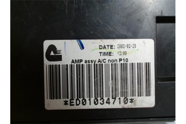 Recambio de centralita para nissan primera berlina (p12) 1.9 tekna referencia OEM IAM ED01034710  