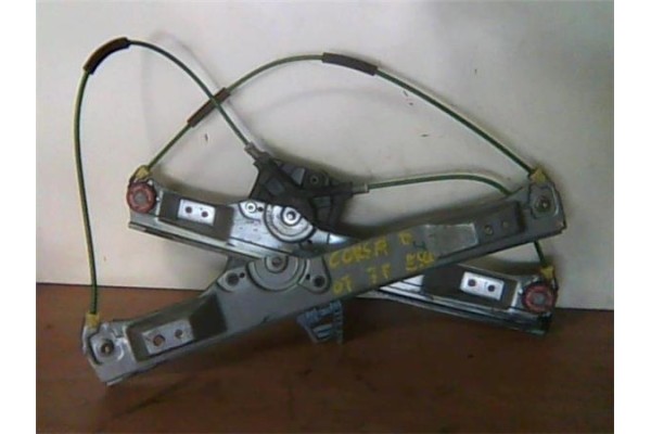 Recambio de mecanismo elevalunas delantero izquierdo para opel corsa d (2006) 1.3 cdti referencia OEM IAM   