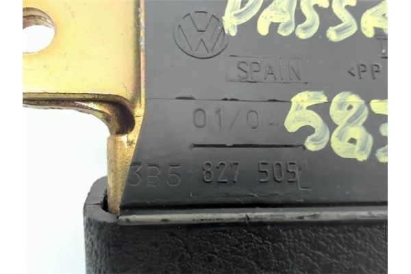 Recambio de cerradura porton para volkswagen passat berlina (3b3) 1.9 tdi referencia OEM IAM 3B5827505  