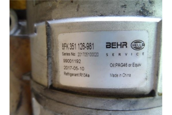 Recambio de compresor aire acond. para volkswagen passat berlina (3b3) 1.9 tdi referencia OEM IAM 8FK351126-981 BEHR 