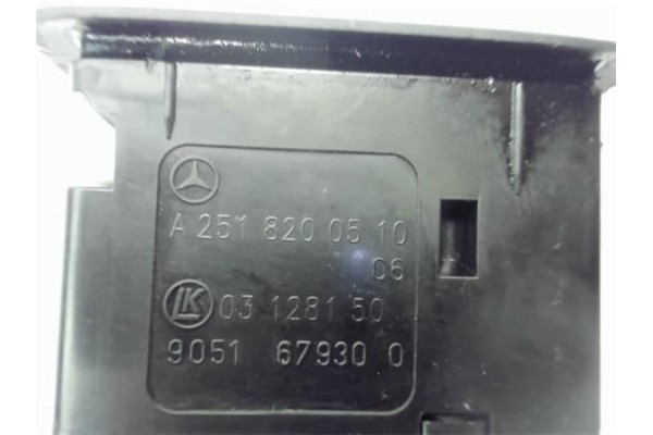 Recambio de mando elevalunas delantero derecho para mercedes-benz clase m (bm 164) 3.0 ml 320 cdi (164.122) referencia OEM IAM A