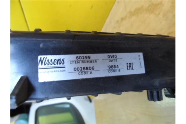 Recambio de radiador para volkswagen passat berlina (3b3) 1.9 tdi referencia OEM IAM 60299 NIESSENS 