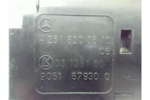 Recambio de mando elevalunas delantero izquierdo para mercedes-benz clase m (bm 164) 3.0 ml 320 cdi (164.122) referencia OEM IAM