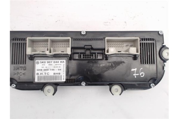 Recambio de mandos climatizador para volkswagen tiguan (5n2) referencia OEM IAM (5K0907044HA) (5HB009746-94) 