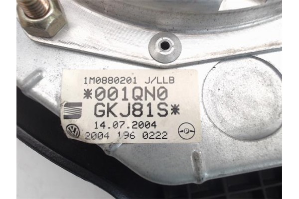 Recambio de airbag volante para seat leon (1m1) referencia OEM IAM 1M0880201J 001QN0 