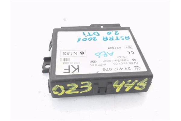 Recambio de centralita abs para opel astra g berlina 2.0 dti 16v referencia OEM IAM 24437076  
