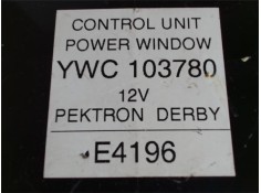 Recambio de centralita para rover rover 200 (xw) 1.4 214 si referencia OEM IAM YWC103780 E4196 