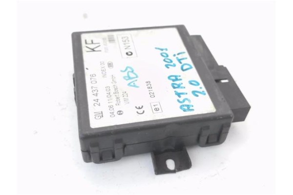 Recambio de centralita abs para opel astra g berlina 2.0 dti 16v referencia OEM IAM 24437076  