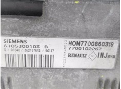 Recambio de centralita para renault megane i (ba0/1_) 1.6 e (ba0f, ba0s) referencia OEM IAM 7700860319 S105300103B 
