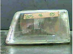 Recambio de faro delantero izquierdo para peugeot 205 ii (20a/c) 1.9 diesel referencia OEM IAM 6204A3  