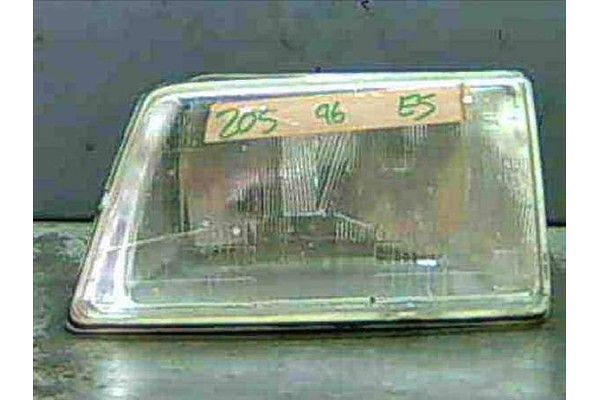 Recambio de faro delantero izquierdo para peugeot 205 ii (20a/c) 1.9 diesel referencia OEM IAM 6204A3  