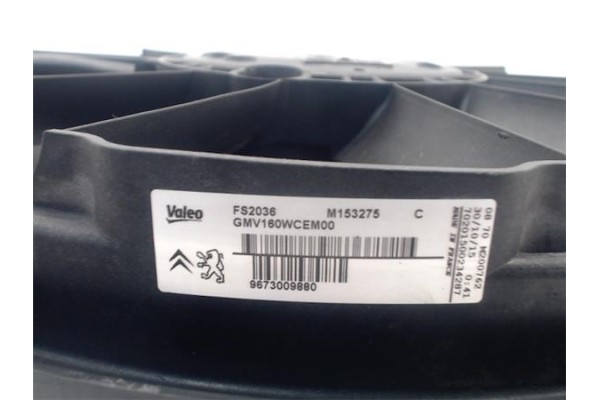 Recambio de electroventilador para peugeot 3008 2.0 style referencia OEM IAM 1253T5  
