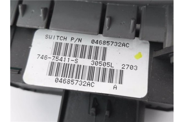 Recambio de mando retrovisor electrico para chrysler grand voyager (rt) 2.8 limited referencia OEM IAM 4685732AC 04685732AC 