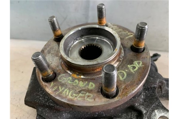 Recambio de mangueta delantero derecha para chrysler grand voyager (rt) 2.8 limited referencia OEM IAM 04743568AE  