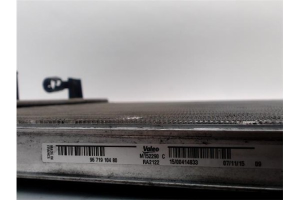 Recambio de radiador para peugeot 3008 2.0 style referencia OEM IAM 133391  