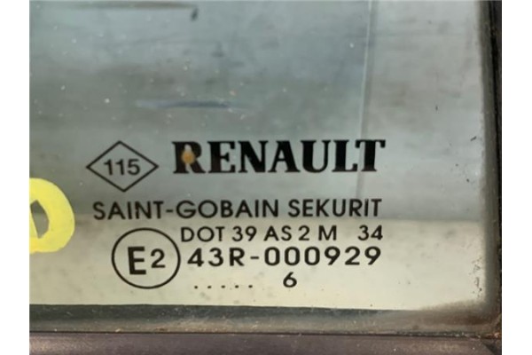 Recambio de luna fija puerta trasero derecha para renault laguna ii (bg0) 1.9 dci (bg1a, bg1w) referencia OEM IAM 8200000400 43R