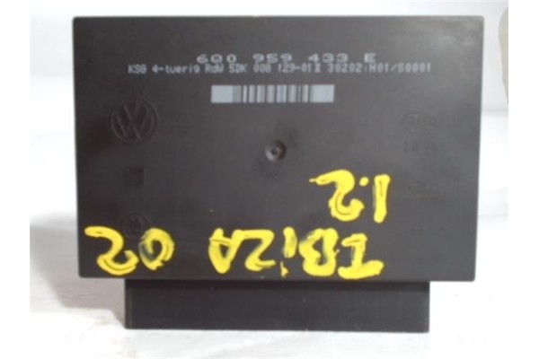 Recambio de centralita para seat ibiza (6l1) 1.2 reference referencia OEM IAM 6Q0959433E 5DK008129 