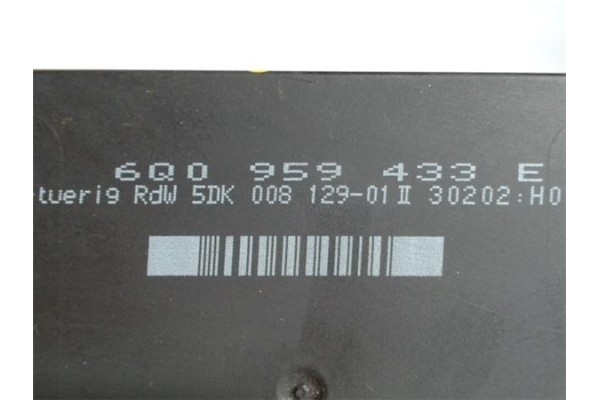 Recambio de centralita para seat ibiza (6l1) 1.2 reference referencia OEM IAM 6Q0959433E 5DK008129 