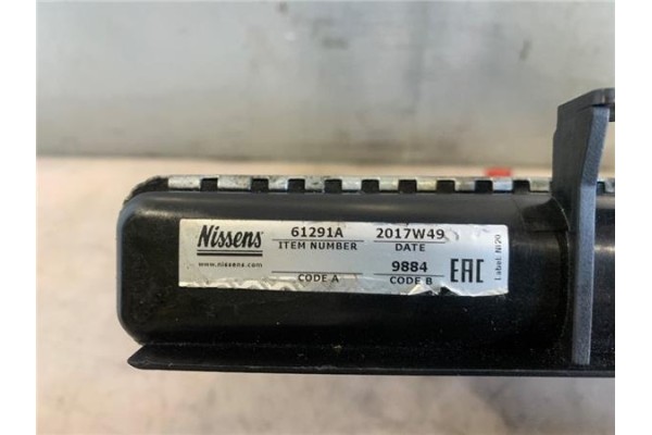Recambio de radiador agua para citroen c5 berlina 1.8 16v (dc6fzb, dc6fze) referencia OEM IAM 9635989980  