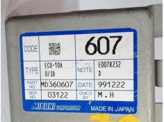 Recambio de centralita para mitsubishi montero pinin (h60/h70) 1.8 1800 gdi comfort ii (3-ptas.) referencia OEM IAM MD360607 E00