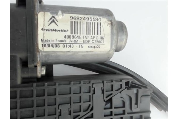 Recambio de mecanismo elevalunas delantero derecho para renault kangoo i (f/kc0) 1.5 authentique referencia OEM IAM 9682495580  