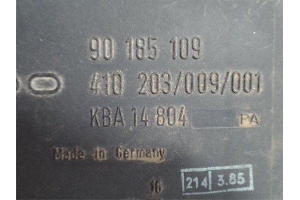 Recambio de centralita para opel kadett e 1.8 gsi berlina referencia OEM IAM 90185109 410203009001 