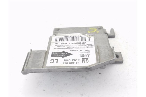 Recambio de centralita airbag para opel corsa c referencia OEM IAM 24439954LC 327963935 