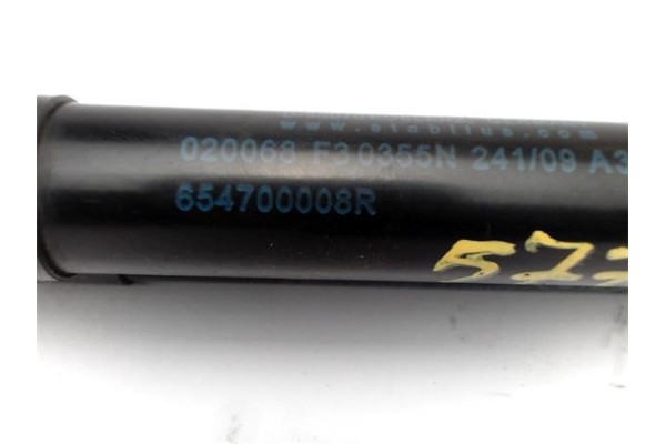 Recambio de amortiguador capo para renault scenic iii (jz) 1.5 emotion referencia OEM IAM 654700008R  