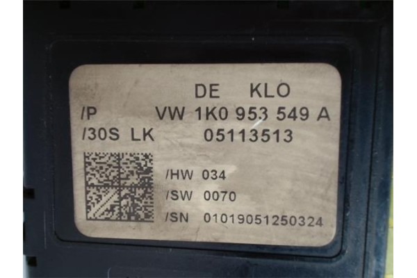Recambio de centralita para volkswagen golf v (1k1) 2.0 highline referencia OEM IAM 1K0953549A 05113513 