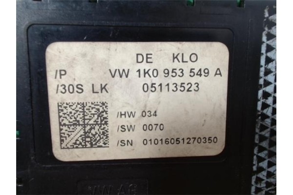 Recambio de centralita para volkswagen golf v (1k1) 2.0 highline referencia OEM IAM 1K0953549A 05113523 