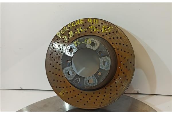 Recambio de disco freno trasero para porsche 911 (tipo 997) 3.8 carrera 4 s cabrio referencia OEM IAM 99735103100  