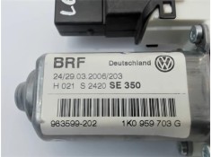 Recambio de motor elevalunas trasero izquierdo para seat leon (1p1) referencia OEM IAM 1K0959703G  