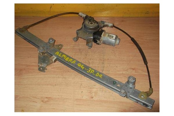 Recambio de mecanismo elevalunas delantero derecho para nissan almera (n16/e)(2000) 1.5 referencia OEM IAM   