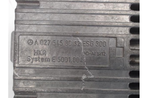 Recambio de regulador ventilador climatizacion para mercedes-benz clase a (bm 169) referencia OEM IAM 0275458032  A0255453232 , 