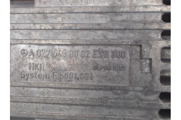 Recambio de regulador ventilador climatizacion para mercedes-benz clase a (bm 168) referencia OEM IAM 0275458032  