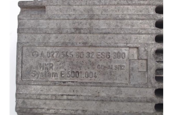 Recambio de regulador ventilador climatizacion para mercedes-benz clase a (bm 168) referencia OEM IAM 0275458032  