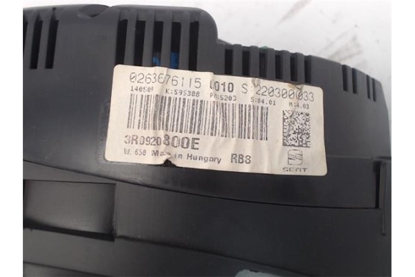 Recambio de cuadro completo para seat exeo berlina (3r2) referencia OEM IAM 3R0920800E 0263676115 