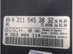 Recambio de centralita para mercedes-benz clase e (bm 211) berlina referencia OEM IAM 2115453832  