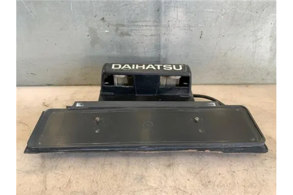 Recambio de matricula trasero para daihatsu wildcat/rocky (f75) 2.8 td referencia OEM IAM 7634355133  