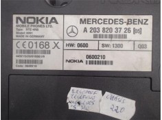 Recambio de centralita para mercedes-benz clase s (bm 220) berlina 3.2 320 (220.065) referencia OEM IAM 20382203726  