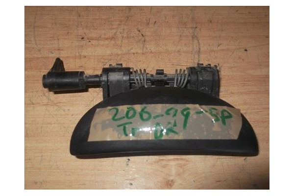 Recambio de maneta exterior trasero derecha para peugeot 206 berlina (1998) 1.9 d referencia OEM IAM   